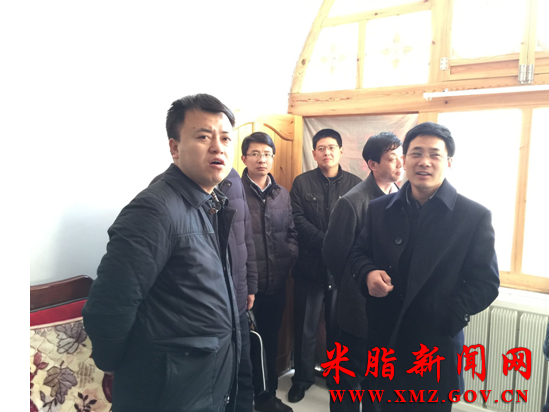 市委组织部来银南社区检查指导社区工作